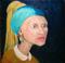 Art: Grandmother With a Pearl Earring by Artist Victor McGhee