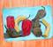 Art: Peppers on Death Row by Artist Victor McGhee
