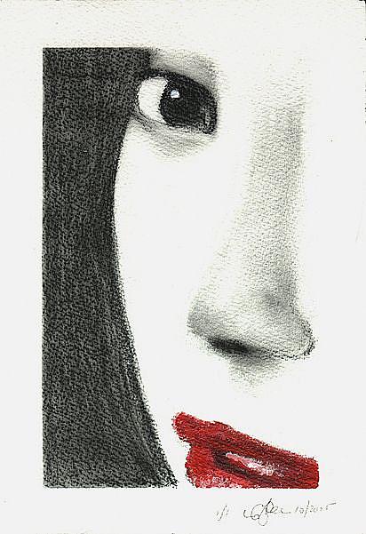 Art: The Pearl Girl by Artist Victor McGhee