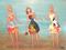 Art: Three Tall Sisters by Artist Victor McGhee