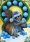 Art: Snowball Cannon  (SOLD) by Artist Monique Morin Matson