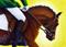 Art: Bay English Horse (SOLD) by Artist Monique Morin Matson
