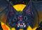 Art: Bat Face (SOLD) by Artist Monique Morin Matson