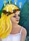 Art: St. Lucy (SOLD) by Artist Monique Morin Matson