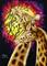 Art: Giraffes In Love  (SOLD) by Artist Monique Morin Matson