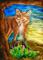 Art: Fox  (SOLD) by Artist Monique Morin Matson