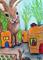 Art: Carrotville  (SOLD) by Artist Monique Morin Matson