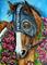 Art: Garland or Roses  (SOLD) by Artist Monique Morin Matson