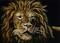 Art: Leo Lion  (SOLD) by Artist Monique Morin Matson