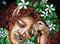 Art: Leprechaun Lass  (SOLD) by Artist Monique Morin Matson