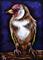 Art: Finch - SA95  (SOLD) by Artist Monique Morin Matson