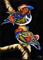 Art: Mandarin Ducks - SA106 (SOLD) by Artist Monique Morin Matson