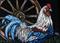 Art: Rooster - SA109  (SOLD) by Artist Monique Morin Matson