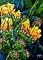 Art: Prickly Pear Fruit - SA97  (SOLD) by Artist Monique Morin Matson