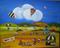 Art: 'Up, Up and Away' - SOLD by Artist Charlene Murray Zatloukal
