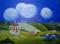 Art: Afternoon in the park- SOLD by Artist Charlene Murray Zatloukal