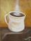Art: Coffee in Lander- SOLD by Artist Charlene Murray Zatloukal