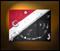 Art: Debris in Red, White and Black by Artist Patrick E Zatloukal
