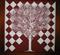 Art: Tree in Red and White-NLA by Artist Patrick E Zatloukal