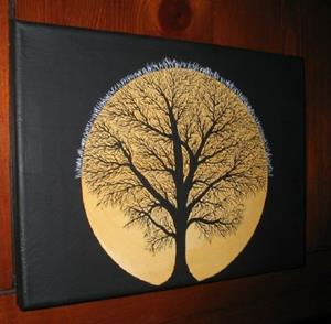 Detail Image for art Harvest Moon - SOLD