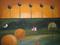 Art: Modern Tuscan Folk Art Landscape-sold by Artist Charlene Murray Zatloukal