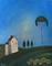 Art: Blue Tuscan Landscape I by Artist Charlene Murray Zatloukal