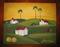 Art: Villa del Calci-sold by Artist Charlene Murray Zatloukal