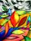 Art: Stormy Skies and Fall Leaves by Artist Chris Jeanguenat