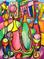 Art: Wine, City, & Friends by Artist Chris Jeanguenat