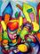 Art: Mad Hatter's Hats by Artist Chris Jeanguenat