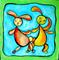 Art: Dancing Bunnies by Artist Chris Jeanguenat