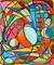 Art: Abstract Ladybugs by Artist Chris Jeanguenat