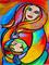Art: Mother and Child by Artist Chris Jeanguenat