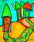 Art: Path to the Potty by Artist Chris Jeanguenat