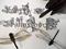 Art: To Mock A Killingbird Hand Lettering, Twisted Titles. by Artist Chris Jeanguenat