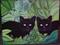 Art: KITTENS IN THE GARDEN by Artist Rosemary Margaret Daunis