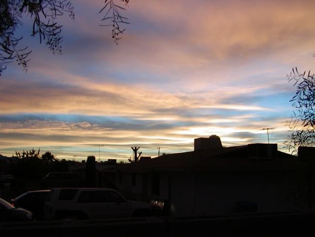 Art: Sunrise Over Phoenix - Shot 3 by Artist Victor McGhee