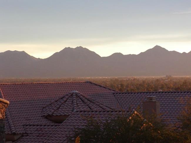 Art: Sunrise Over Phoenix - Shot 9 by Artist Victor McGhee