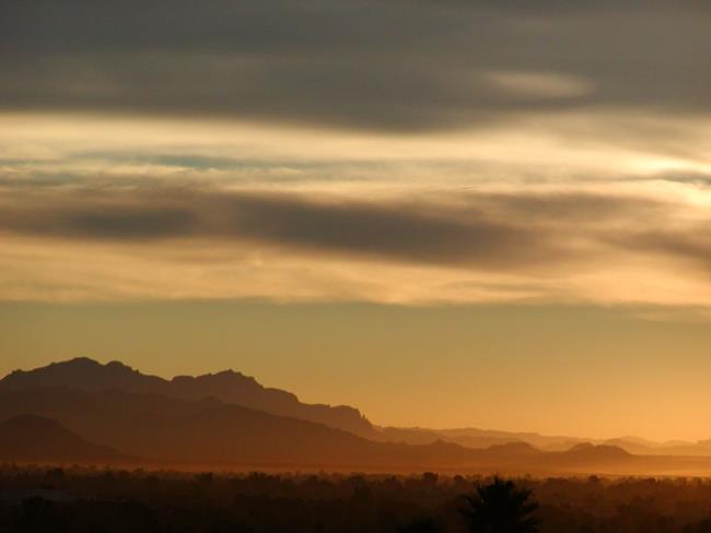 Art: Sunrise Over Phoenix - Shot 16 by Artist Victor McGhee