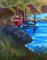 Art: Day on the Pond  (SOLD) by Artist Monique Morin Matson