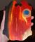 Art: Red Exhaustion by Artist Kathleen A. Roberson