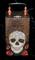 Art: Magical Skull Cigar Box Purse by Artist April
