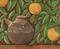 Art: Grapefruit and Teapot by Artist April