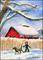 Art: A Snowy Walk by Artist Erika Nelson