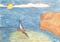 Art: Sailing on the Moonlight - sold by Artist Shari Lynn Schmidt