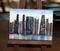 Art: Chicago Skyline at Dusk - sold by Artist Shari Lynn Schmidt