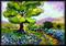 Art: TEXAS BLUEBONNETS SOLD by Artist Dottie Cooper Katz