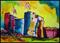 Art: A Castle in Wales SOLD by Artist Dottie Cooper Katz