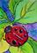 Art: LADYBUG miniature by Artist Dottie Cooper Katz