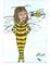 Art: Bug Fairy #1 Bee by Artist Sandi Gayle Stefkovich